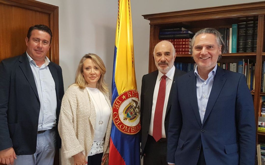 Icon Group anuncia la inauguración de un nuevo contact center en Bogotá ante el Embajador de Colombia en España